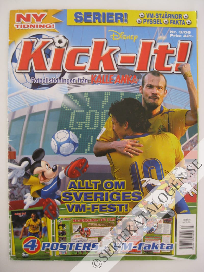 Framsida på Kick-it! #3 (2006)