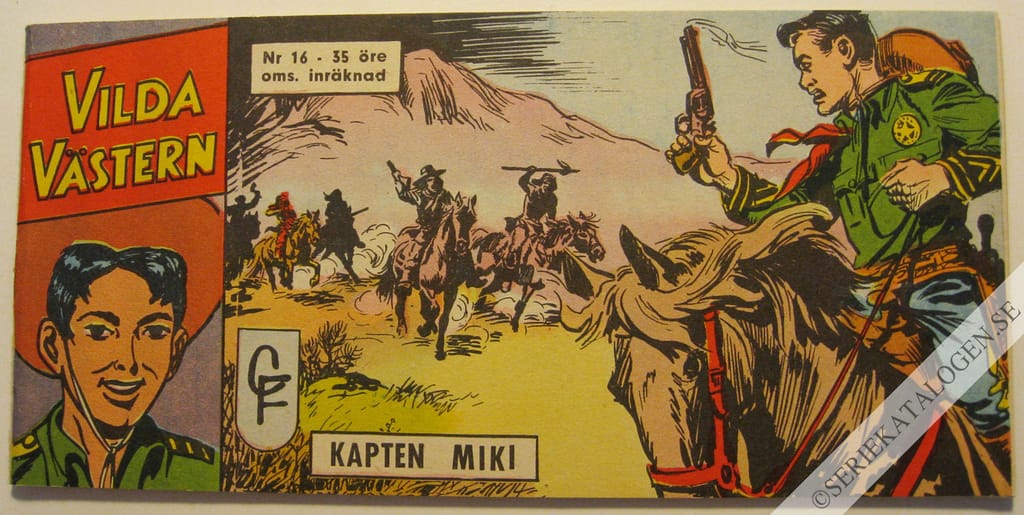 Framsida på Vilda Västern #16 (1963)