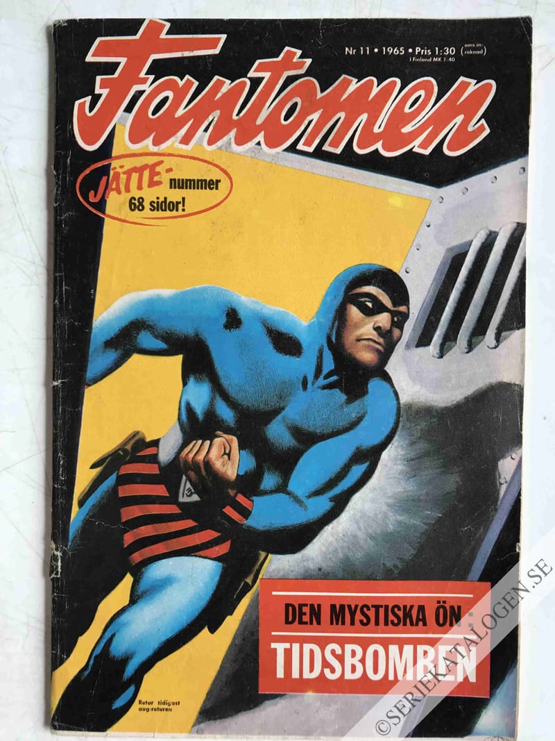 Framsida på Fantomen #11 (1965)