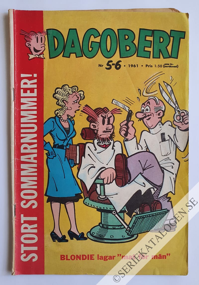Framsida på Dagobert #5-6 (1961)