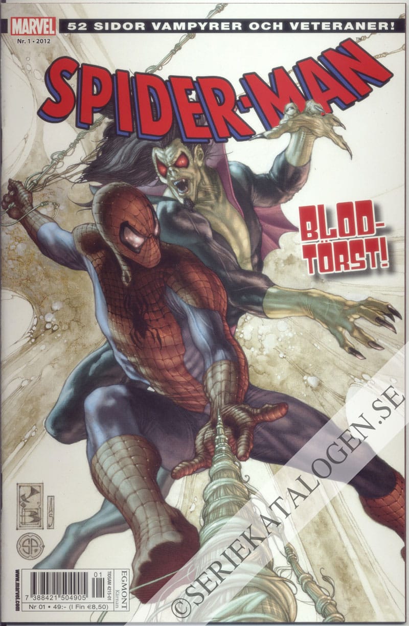 Framsida på Spider-Man #1 (2012)