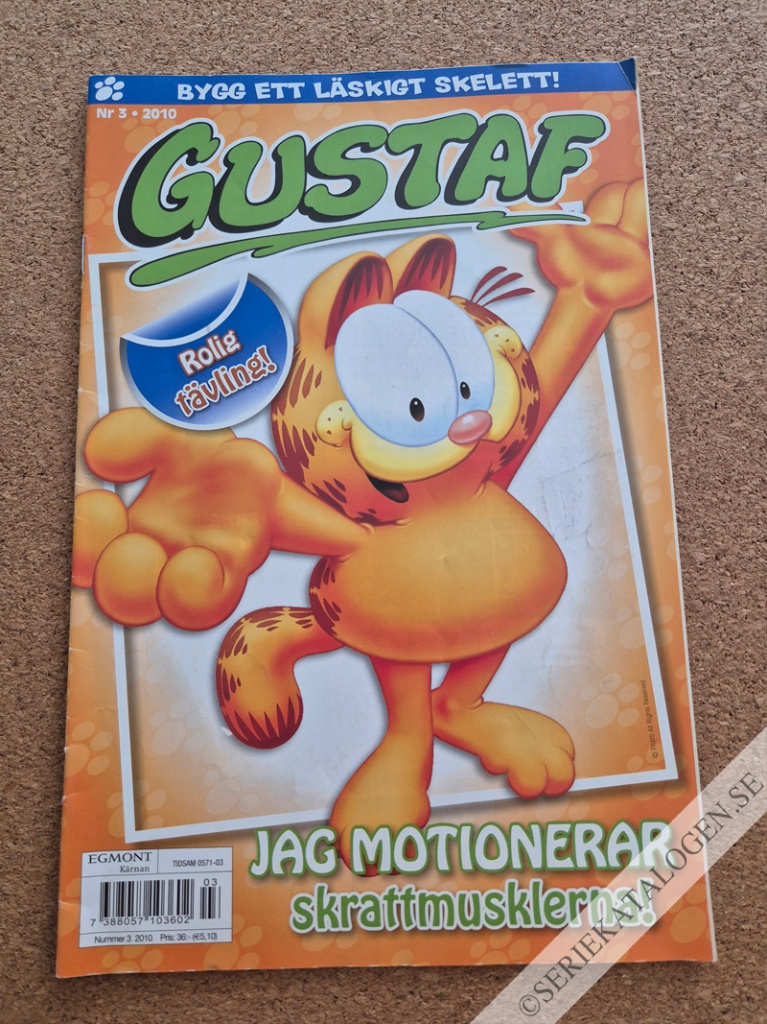 Framsida på Gustaf #3 (2010)