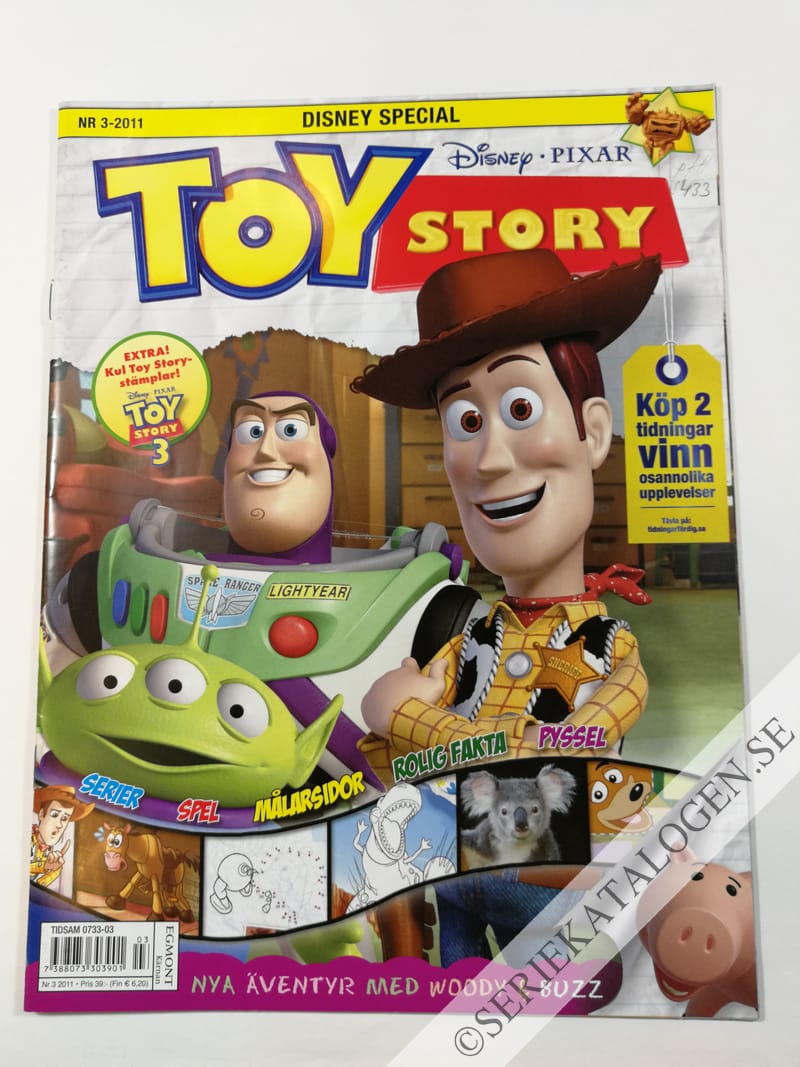 Framsida på Disney special Toy Story (2011)