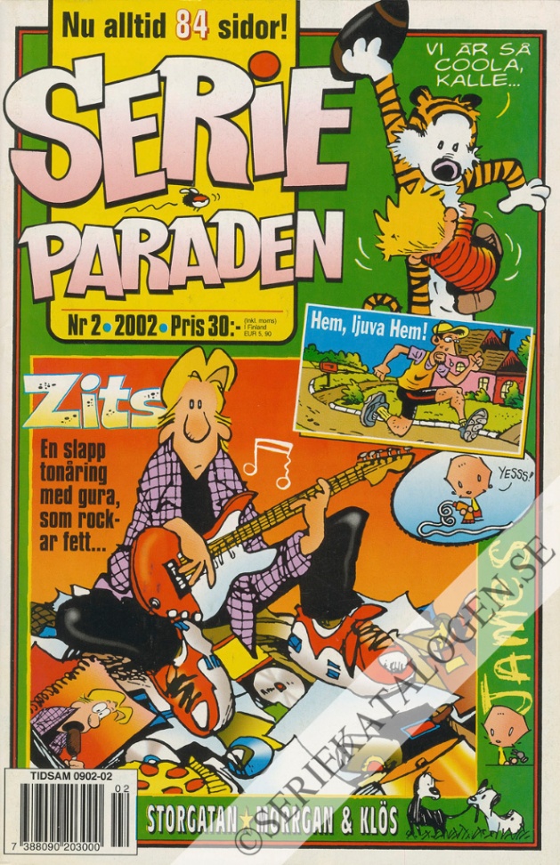 Framsida på Serie-paraden #2 (2002)