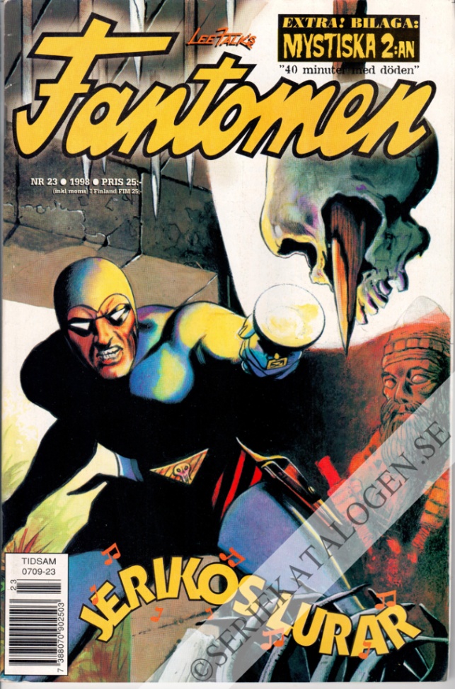 Framsida på Fantomen #23 (1998)
