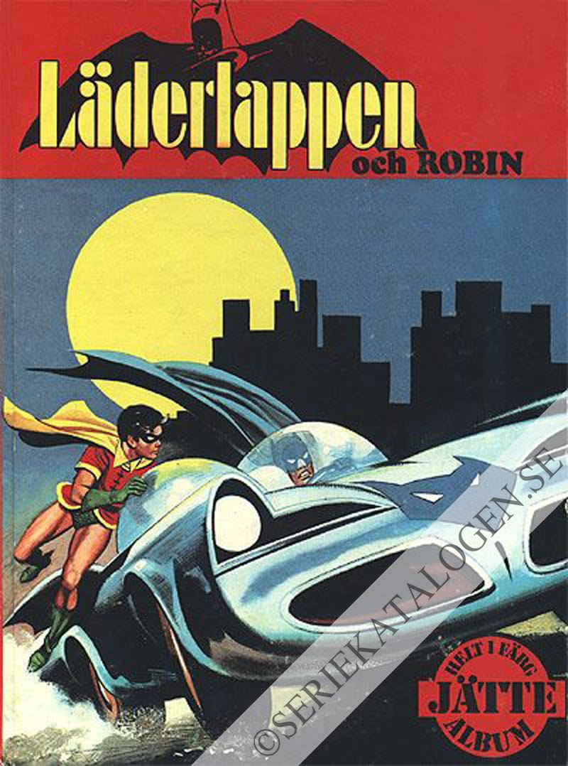 Framsida på Läderlappen och Robin jättealbum # (1971)