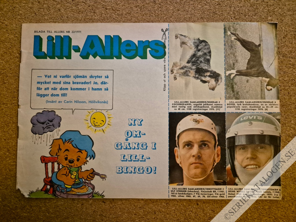 Framsida på Lill-Allers #22 (1971)