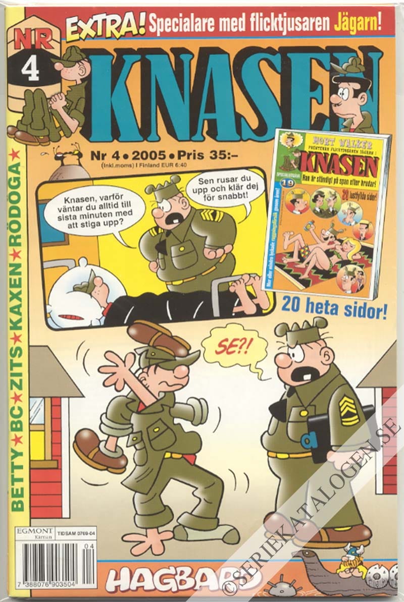 Framsida på Knasen #4 (2005)