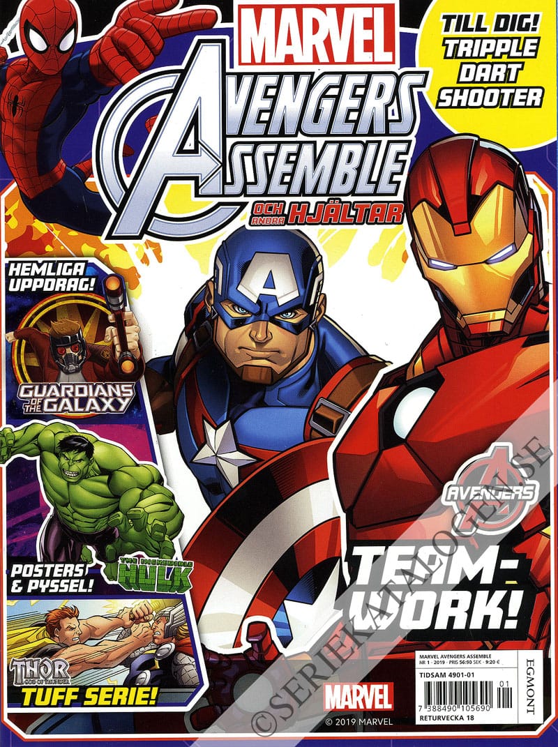 Framsida på Avengers Assemble #1 (2019)