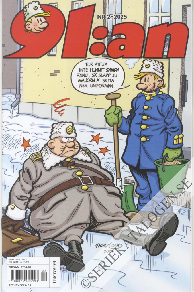 Framsida på 91:an #2 (2025)