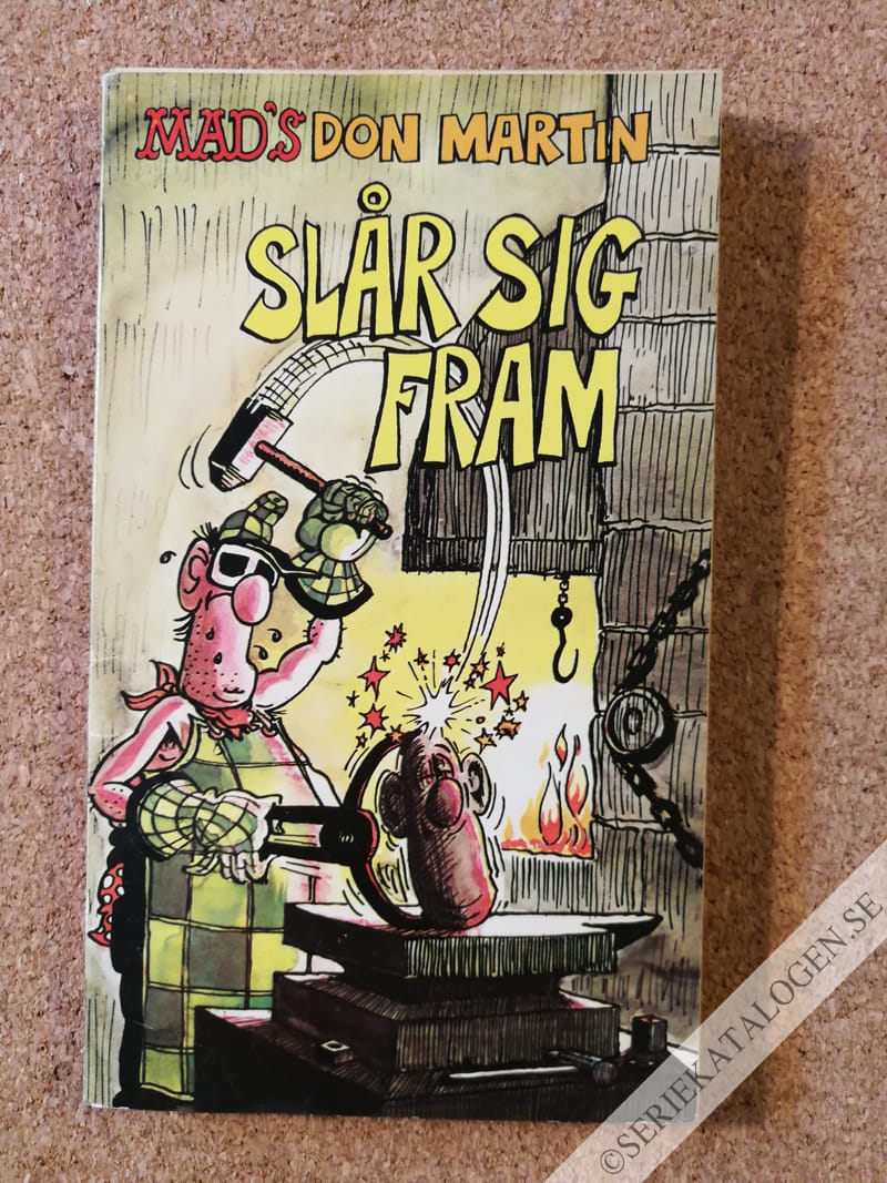 Framsida på MAD-pocket MAD's Don Martin slår sig fram (1978)