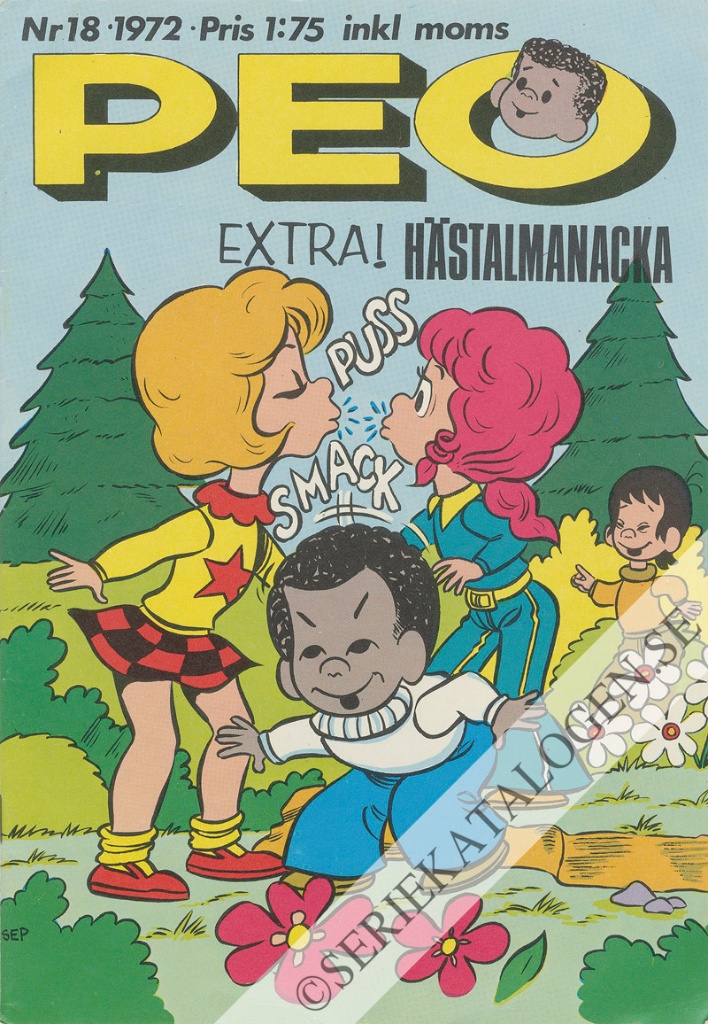 Framsida på Peo #18 (1972)