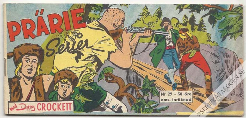 Framsida på Prärie-serier #29 (1960)