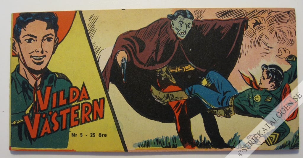 Framsida på Vilda Västern #5 (1960)