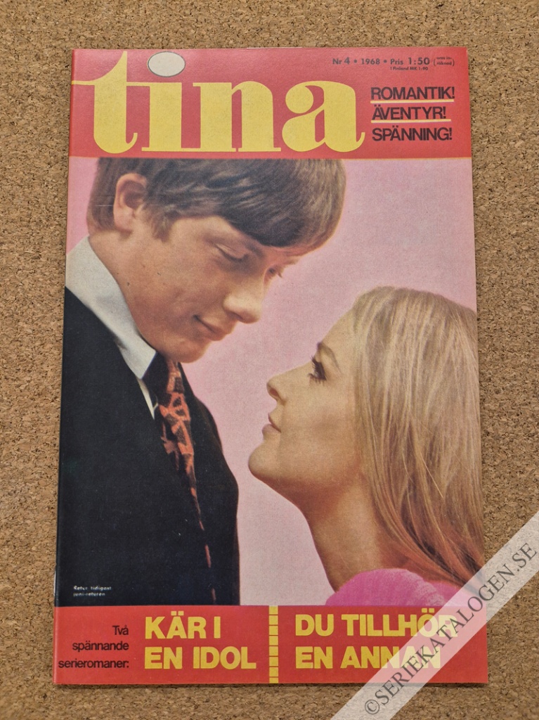 Framsida på Tina #4 (1968)