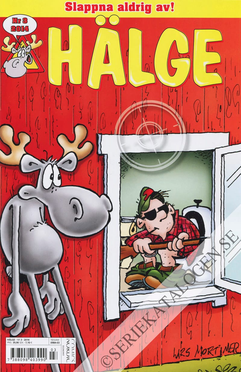 Framsida på Hälge #3 (2014)