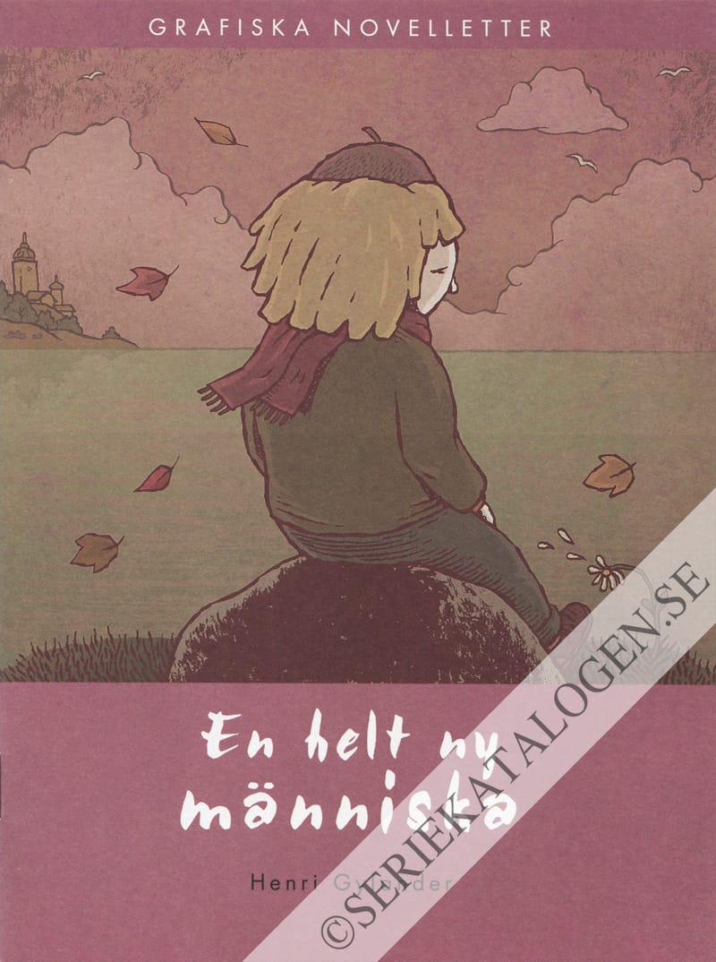 Framsida på Grafiska novelletter En helt ny människa (2012)