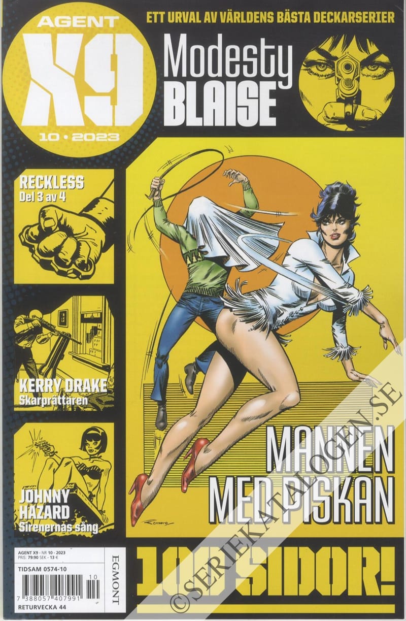 Framsida på Agent X9 #10 (2023)