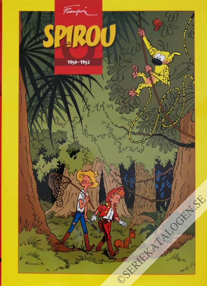 Framsida på Spirou 1950-1952 (2008)