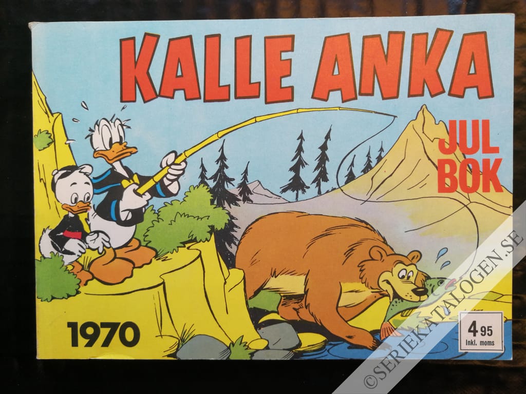 Framsida på Kalle Ankas julbok # (1969)