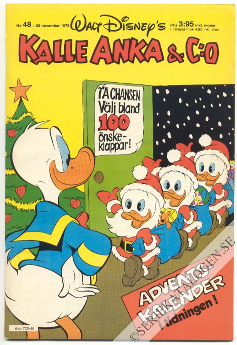 Framsida på Kalle Anka & C:o #48 (1979)