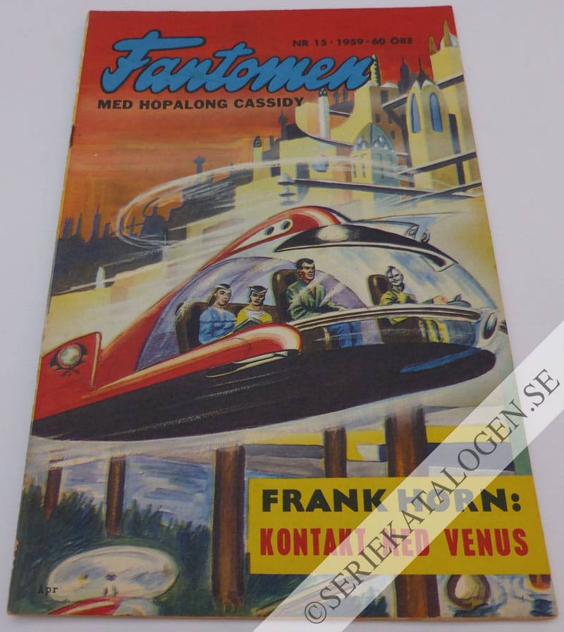 Framsida på Fantomen #15 (1959)