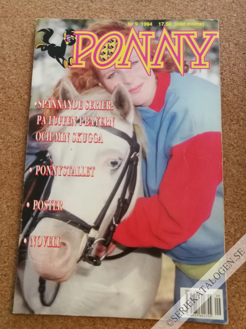 Framsida på Ponny-magasinet #9 (1994)
