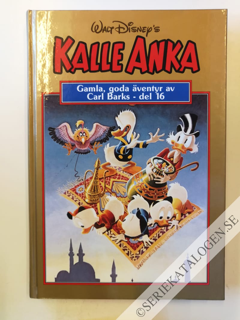 Framsida på Kalle Anka - gamla, goda äventyr av Carl Barks #16 (1999)