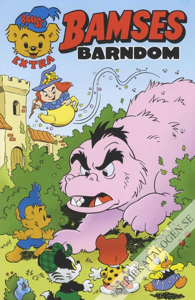 Framsida på Bamse-extra Bamses barndom (2019)