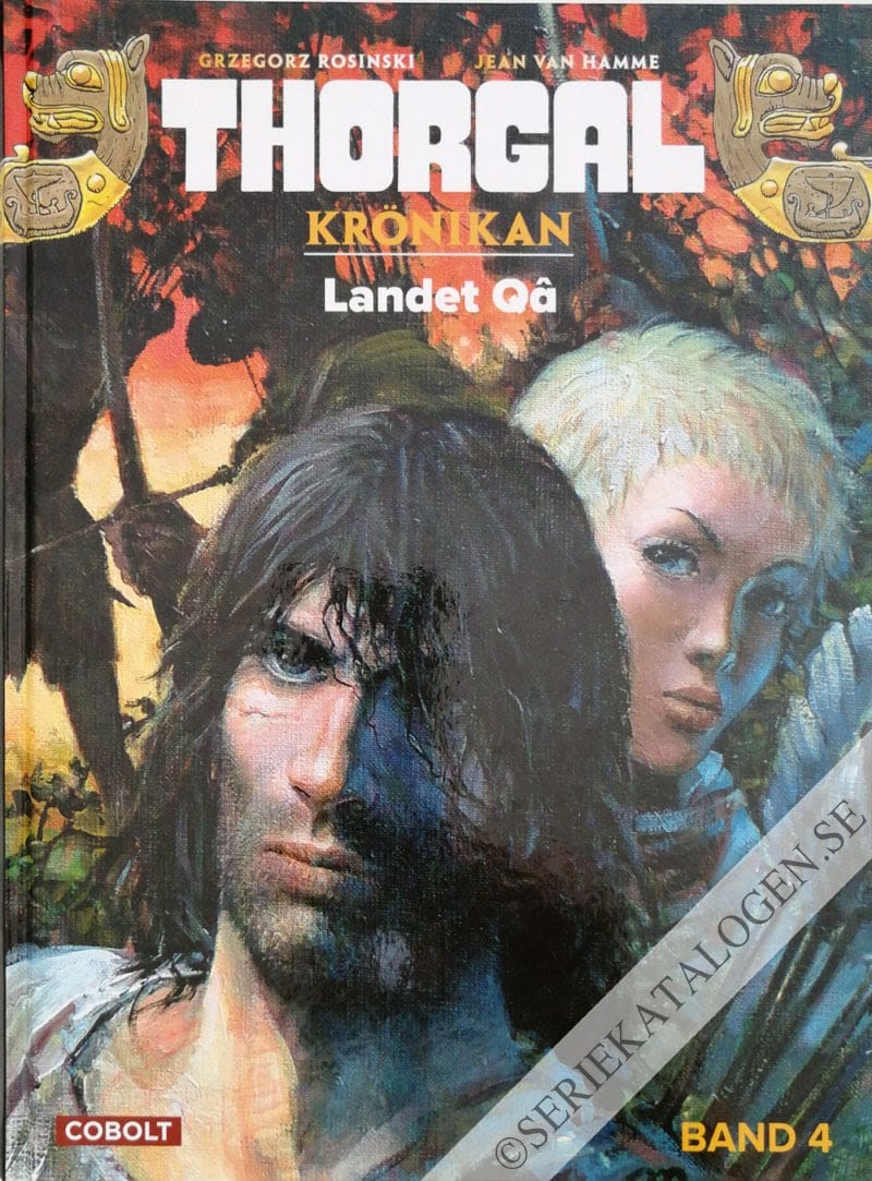 Framsida på Thorgalkrönikan Landet Qâ (2016)