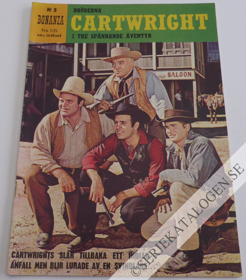 Framsida på Bonanza #1 (1963)