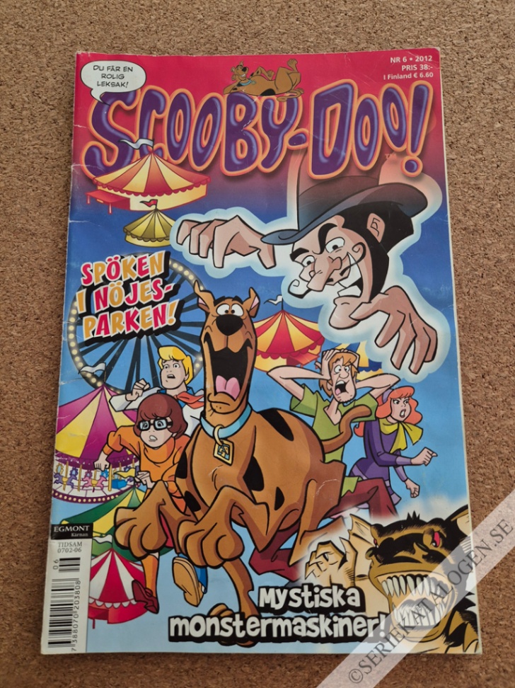 Framsida på Scooby-Doo! #6 (2012)