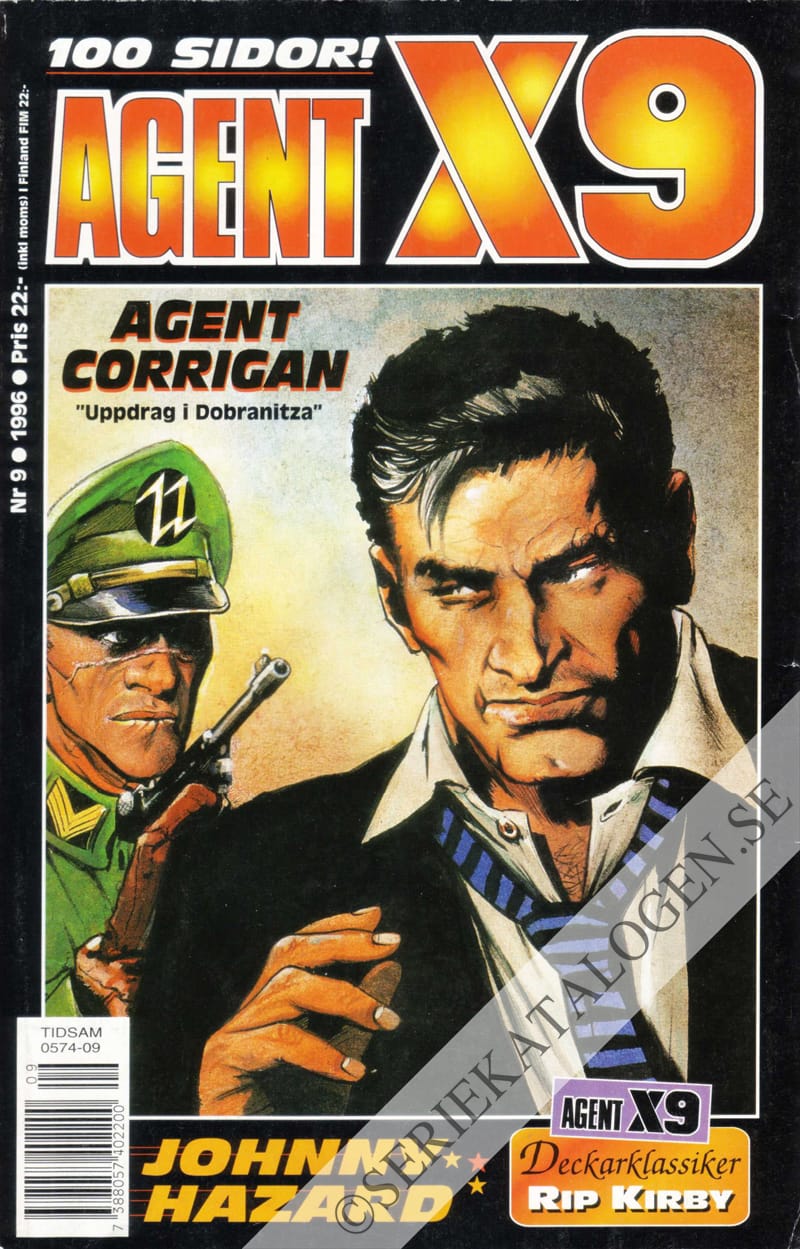 Framsida på Agent X9 #9 (1996)
