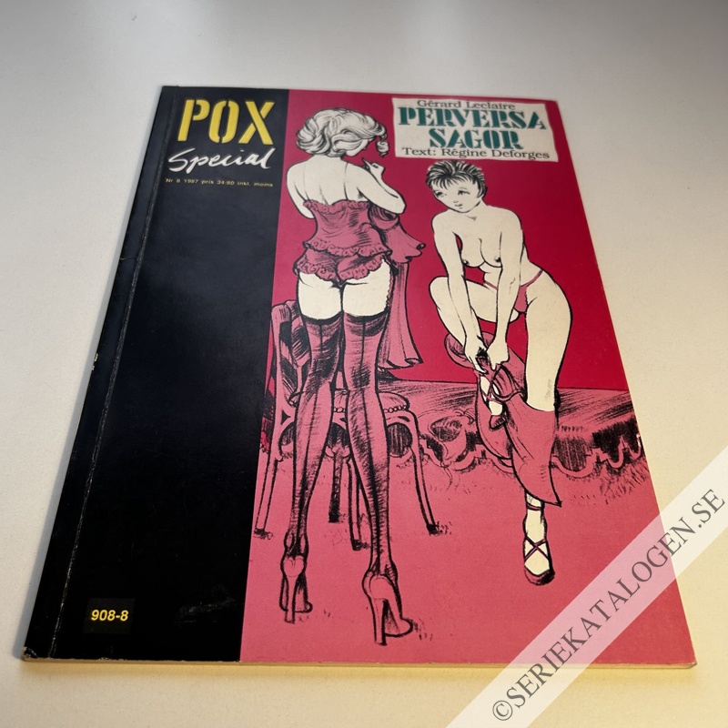 Framsida på Pox special Perversa sagor (1987)
