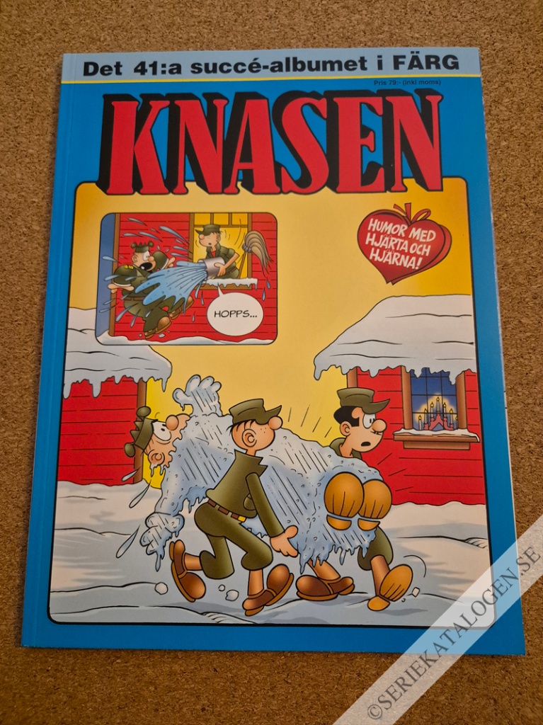 Framsida på Knasen Det 41:e succéalbumet i färg (2017)