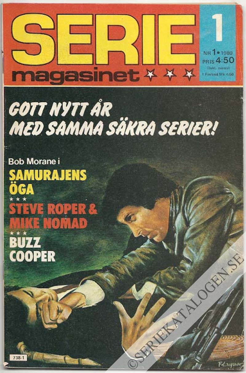 Framsida på Seriemagasinet #1 (1980)