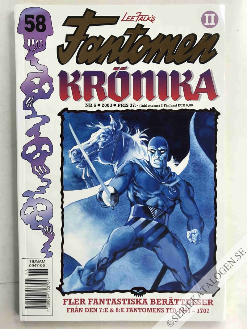 Framsida på Fantomen Krönika #6 (2003)