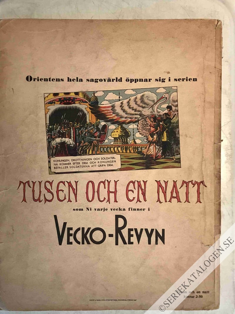 Baksida på Sindbad sjöfararen (1947)