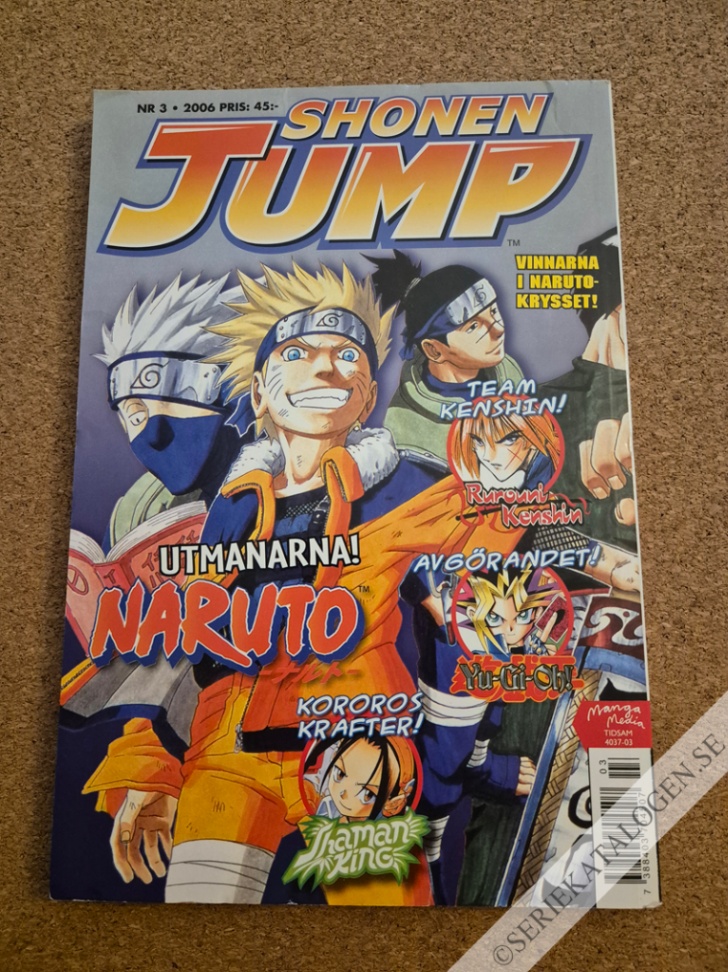 Framsida på Shonen jump #3 (2006)