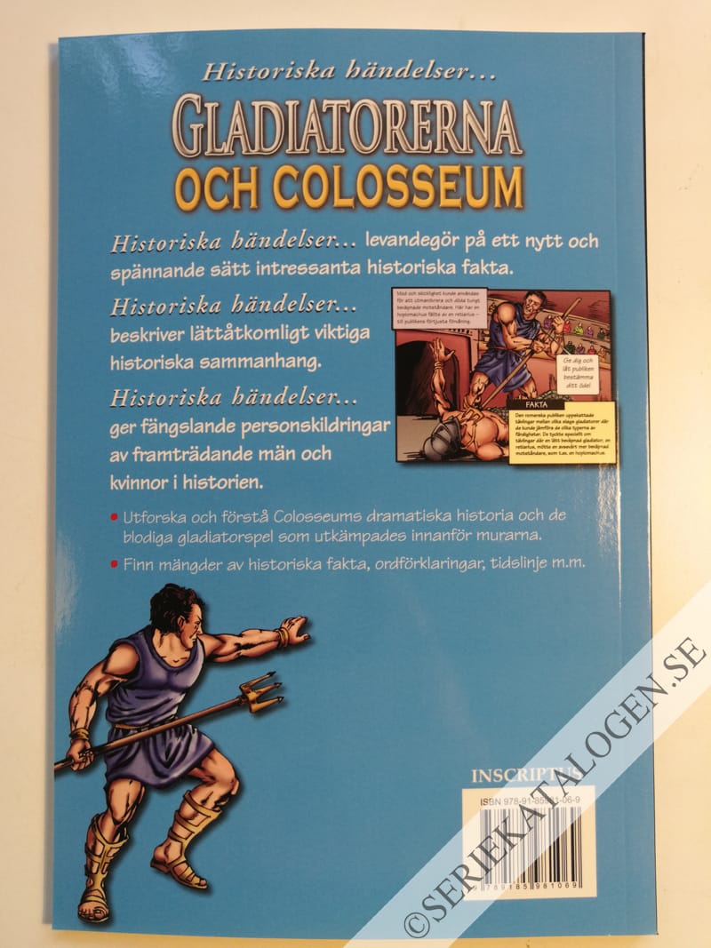 Baksida på Gladiatorerna och Colosseum (2008)