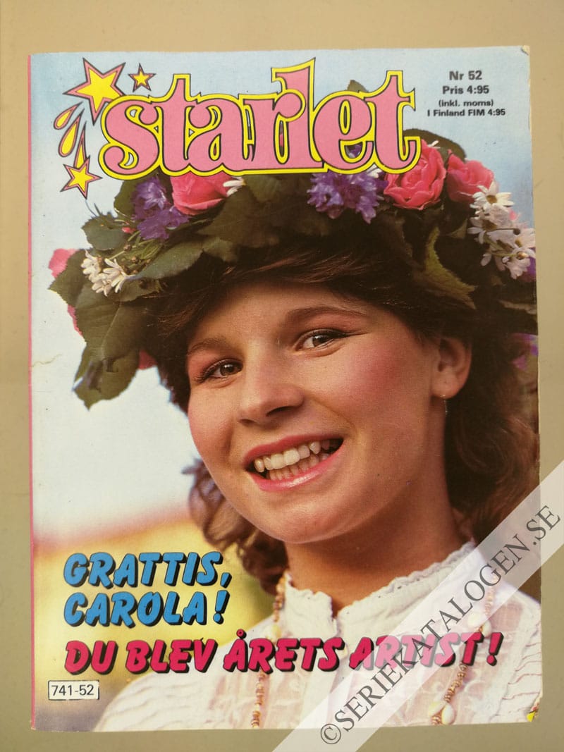 Framsida på Starlet #52 (1983)