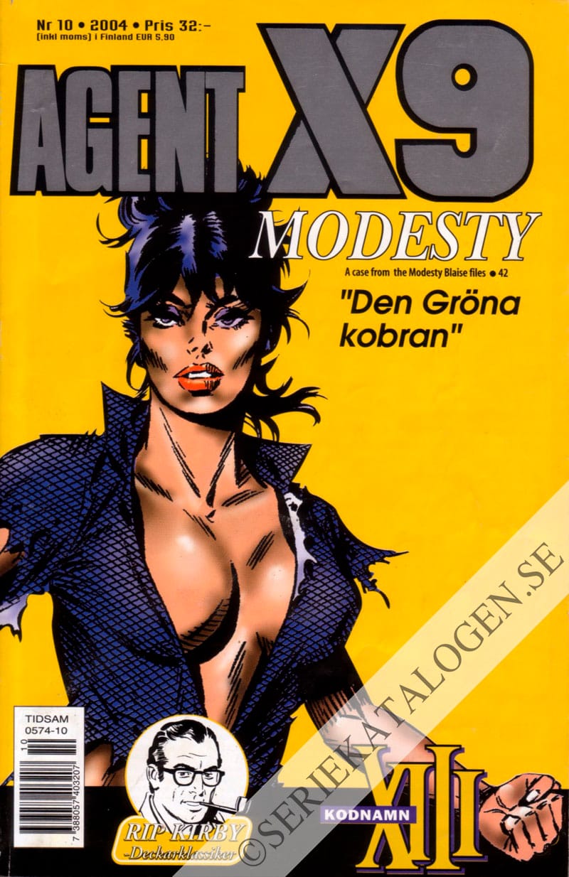 Framsida på Agent X9 #10 (2004)
