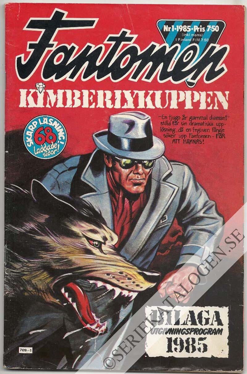 Framsida på Fantomen #1 (1985)