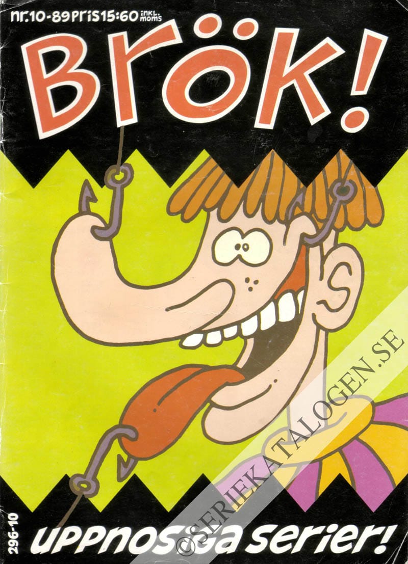 Framsida på Brök! #10 (1989)