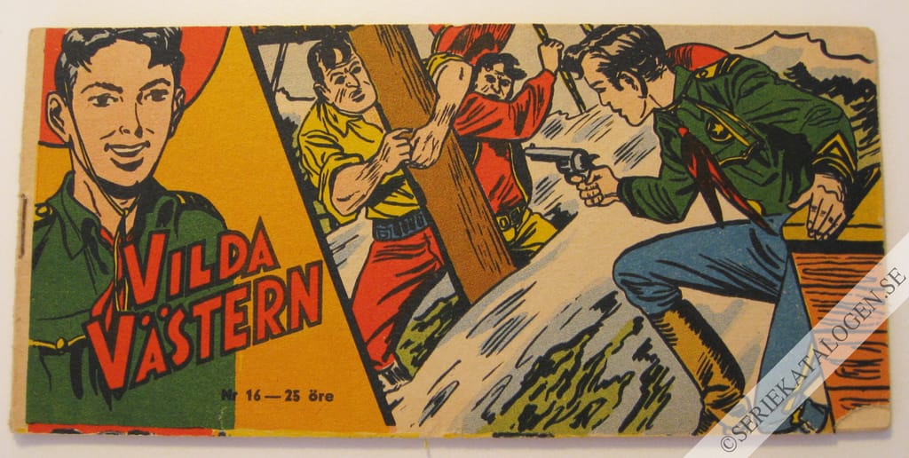 Framsida på Vilda Västern #16 (1955)