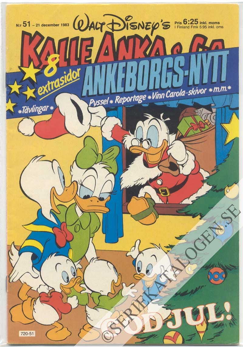 Framsida på Kalle Anka & C:o #51 (1983)