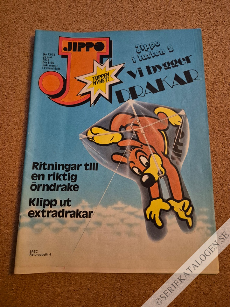 Framsida på Jippo #13 (1978)