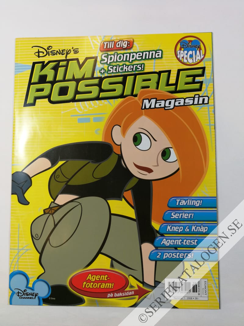Framsida på Disney special Kim Possible (2008)