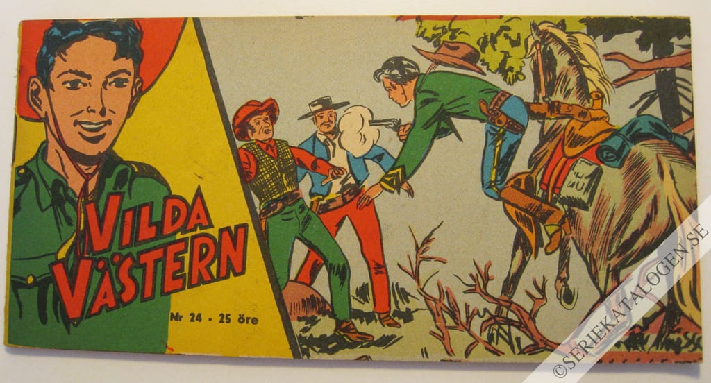 Framsida på Vilda Västern #24 (1959)