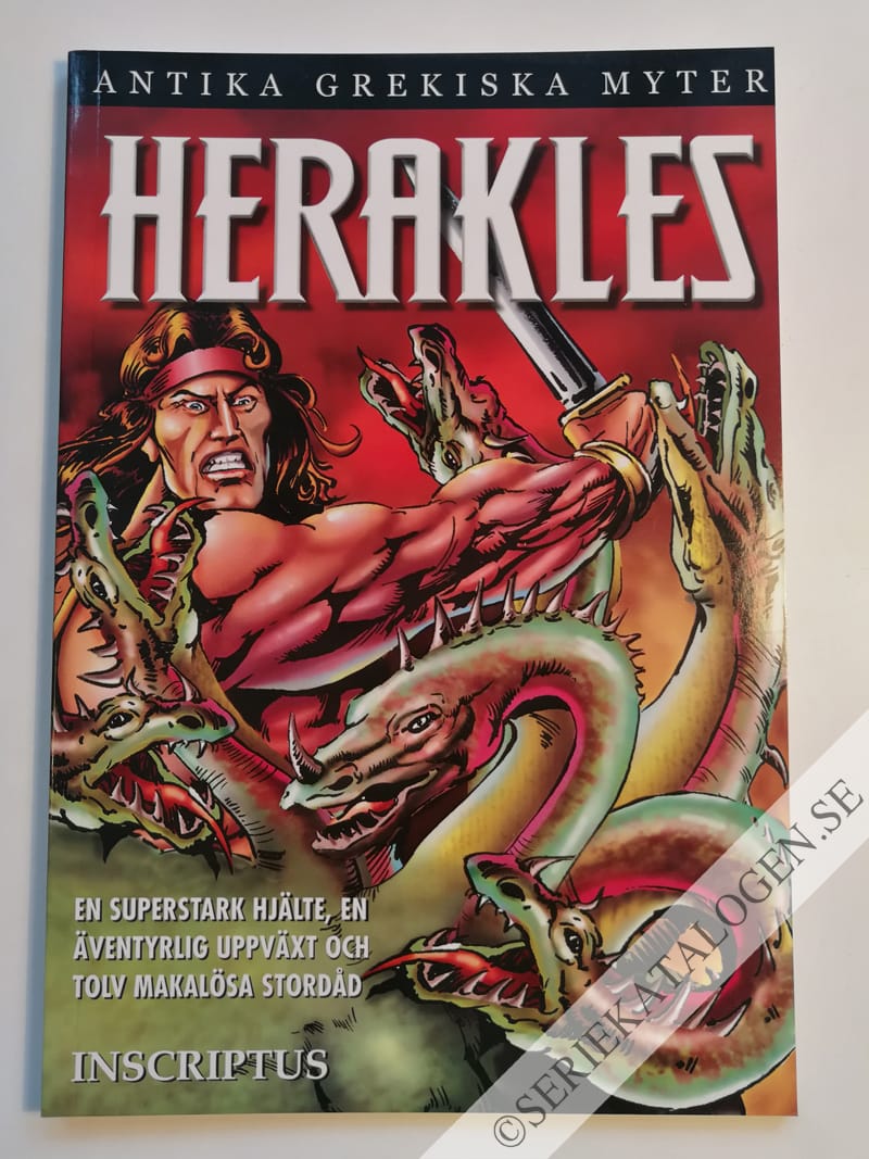 Framsida på Antika grekiska myter Herakles (2008)
